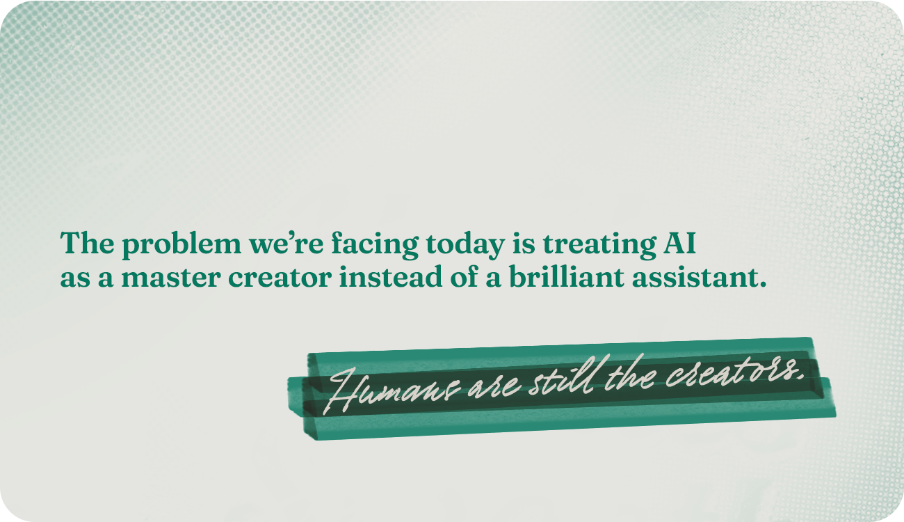 AI Creates Smooth Surfaces & Humans Create Necessary Texture